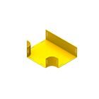 Leviton S8HTE-TEE 4x8 Fiber Raceway Horizontal Tee