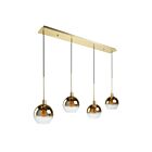 Artcraft Morning Mist SC13284GD 4-Lights Gold 100W Island Pendant