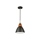 Artcraft Tote SC13321BK 1-Light 60W Black Pendant