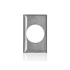 Leviton SL723 Stainless Steel C-Series 430 1-Gg Standard 2.15" Opening Wallplate