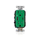 Leviton T5633-2GN 15A Receptacle