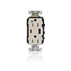 Leviton T5633-HGT Dur Light-Almond Bx1/00/010