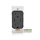 Leviton T5636-E 15A Tamper-Resistant Receptacle Usb Type Hp Cc Chrg