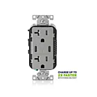 Leviton T5835-G 20A Tamper-Resistant Receptacle Usb Type Cc Charger
