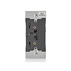 Leviton TSL06-1LE Black Toggle Slide Eb Se1/00/010