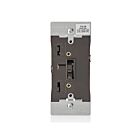 Leviton TSL06-1LB Brown Toggle Slide Dimmer Sp/3W 600W120Vac