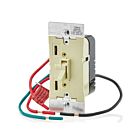 Leviton TSM10-1LI Toggle Slide Dimmer 1000W Ivory