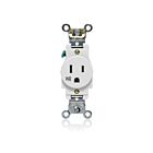Leviton W5261-W Weather Resistant Single Receptacle