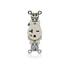Leviton W5461-T 20A-250V Weather Resistant Single Outlet Back/Side Wire