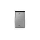 Leviton WM1B-GY Single Gang Black Cover
