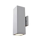 Access Lighting Bayside 20033LEDMG-SAT-FST Satin 15W Bi-Directional Outdoor LED Wall Mount