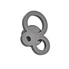 Access Lighting 360 20057LEDDMG-SAT Satin 10W Outdoor LED Wall Mount