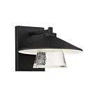 Access Lighting Silo 20060LEDDMG-BL-SDG Black 9W Outdoor LED Wall Mount