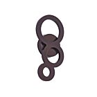 Access Lighting 360 20061LEDDMG-BRZ Bronze 10W Outdoor LED Wall Mount