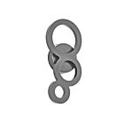 Access Lighting 360 20061LEDDMG-SAT Satin 10W Outdoor LED Wall Mount