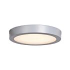 Access Lighting Ulko 20071LEDD-SILV-ACR Silver 14W Outdoor LED Flush Mount