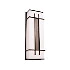 Access Lighting Tuxedo 20100LEDDMG-BRZ-ACR Bronze 25W Outdoor LED Wall Mount
