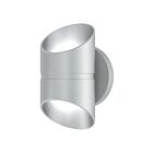 Access Lighting Marino 20120LEDDMG-SAT Satin 6W Bi-Directional Outdoor LED Wall Mount