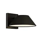Access Lighting Solano 20134LEDDMG-BL Black 12W Outdoor LED Wall Mount
