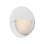 Access Lighting Clifton 20260LEDDMG-WH-OPL White 12W Outdoor LED Bulkhead
