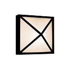 Access Lighting Oden 20330LEDDMGLP-BL-FST Black 10W Outdoor LED Wall Mount