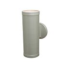 Access Lighting Poseidon 20364-SAT-CLR Satin 60W Bi-Directional Outdoor Wall Mount