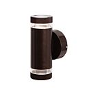 Access Lighting Sunset 20385LEDMGLP-BRZ-CLR Bronze 7W Bi-Directional Outdoor LED Wall Mount