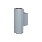 Access Lighting Trident 20389LEDDMGLP-SAT-CLR Satin 10W Bi-Directional Outdoor LED Wall Mount