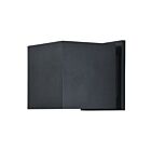 Access Lighting Square 20399LEDMG-BL Black 3W Bi-Directional Outdoor LED Wall Mount