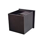 Access Lighting Square 20399LEDMG-BRZ Bronze 3W Bi-Directional Outdoor LED Wall Mount