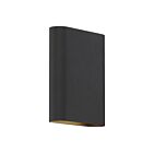 Access Lighting Lux 20408LEDD-BL-120V Black 12W LED Wall Sconce