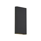 Access Lighting Lux 20409LEDD-BL Black 6W Dual VoltageLED Wall Sconce