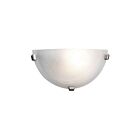 Access Lighting Mona 20417-BS-ALB 1 Light Brushed Steel 60W Wall Sconce