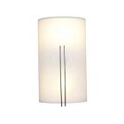 Access Lighting Prong 20446LEDD-BS-WHT Brushed Steel 16W LED Wall Sconce