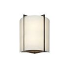 Access Lighting Vector 20451LEDDLP-BS-OPL 2 Lights Brushed Steel 20W LED Wall Sconce