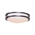 Access Lighting Solero 20464LEDD-BRZ-ACR Bronze 1 Light 15W 12" LED Ceiling Light