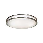 Access Lighting Solero 20467LEDD-BS-ACR Brushed Steel 1 Light 35W 24" LED Ceiling Light