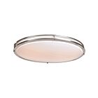 Access Lighting Solero Oval 20468LEDD-BS-ACR Brushed Steel 1 Light 48W LED Ceiling Light