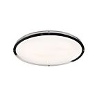 Access Lighting Solero Oval 20468LEDD-CH-ACR Chrome 1 Light 48W LED Ceiling Light