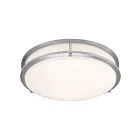 Access Lighting Solero III 20506LEDD-BS-ACR Brushed Steel 15W LED Flush Mount