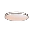 Access Lighting Solero III 20513LEDD-BS-ACR Brushed Steel 35W LED Flush Mount