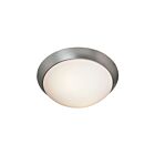 Access Lighting Cobalt 20624GU-BS-OPL Brushed Steel 2 Lights 26W 11.25" Ceiling Light