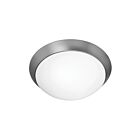 Access Lighting Cobalt 20625LEDDLP-BS-OPL Brushed Steel 2 Lights 20W 13" LED Ceiling Light