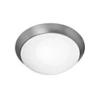 Access Lighting Cobalt 20626LEDDLP-BS-OPL Brushed Steel 2 Lights 20W 15" LED Ceiling Light