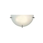 Access Lighting Zenon 20660LEDDLP-BS-OPL 1 Light Brushed Steel 10W LED Wall Sconce