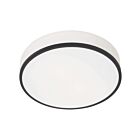 Access Lighting Aero 20671LEDDLP-MBL-OPL Matte Black 20W LED Flush Mount