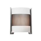 Access Lighting Iron 20739-BS-OPL Brushed Steel 60W Wall Sconce