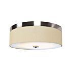 Access Lighting 20820LEDD-BS-ACR Mia 23W Brushed Steel LED Flush Mount
