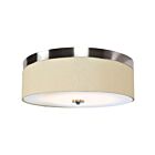 Access Lighting 20821LEDD-BS-ACR Mia 28W Brushed Steel LED Flush Mount