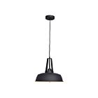 Access Lighting Nostalgia 23777-MBL-MGL Matte Black 60W Pendant